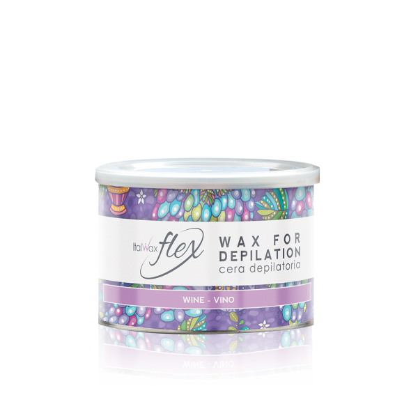 Cera Lata Flex Vinho 400ml Italwax