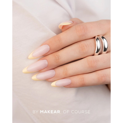 French Manicure Gel FG06 Pastel Yellow 5ml MAKEAR PORTUGAL
