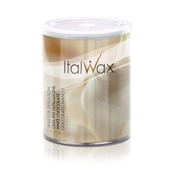 Cera Lata Clássica Chocolate Branco 800ml Italwax