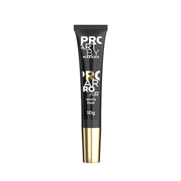 Nail Art Gel ProArt PA01 White 10ml MAKEAR