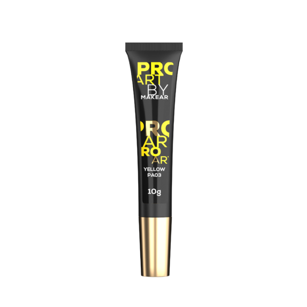 Nail Art Gel ProArt PA03 Yellow 10ml MAKEAR