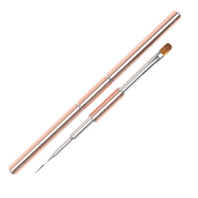 Pincel Duplo Oval + Liner MAKEAR PORTUGAL