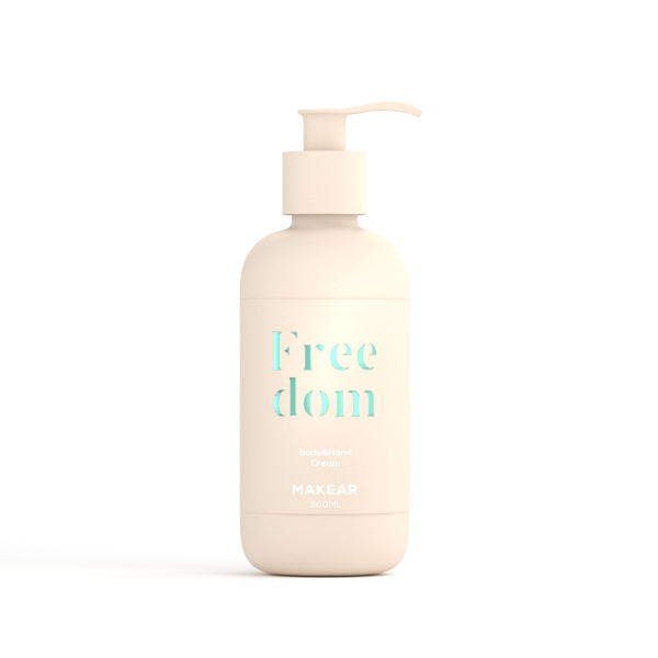 Creme Mãos e Corpo Freedom 300ml MAKEAR