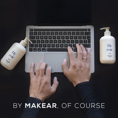 Creme Mãos e Corpo Heroic para homem 300ml MAKEAR PORTUGAL