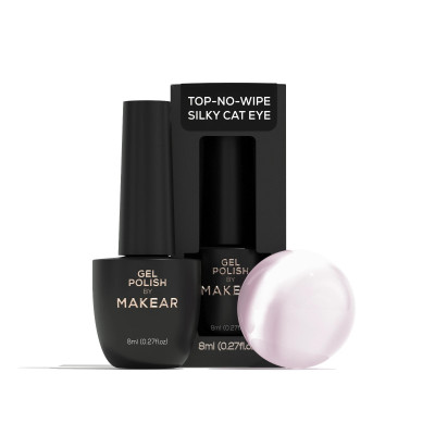 Top Cat Eye Silky No Wipe (sem goma) 8ml MAKEAR PORTUGAL
