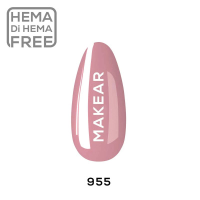 Verniz Gel 955 Rosa 8ml MAKEAR PORTUGAL