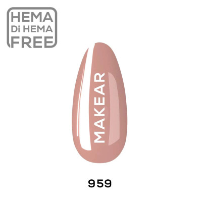 Verniz Gel 959 Rosa 8ml MAKEAR PORTUGAL