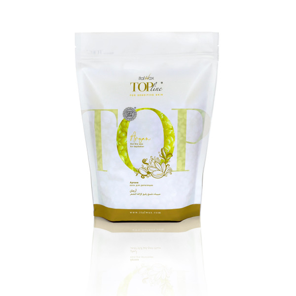Cera Hot Film Elástica Argan Top Line 750gr Italwax