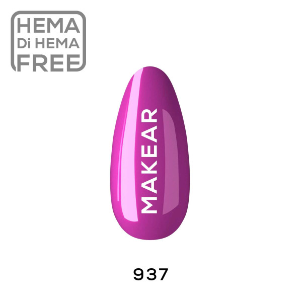 Verniz Gel 937 Rosa 8ml MAKEAR