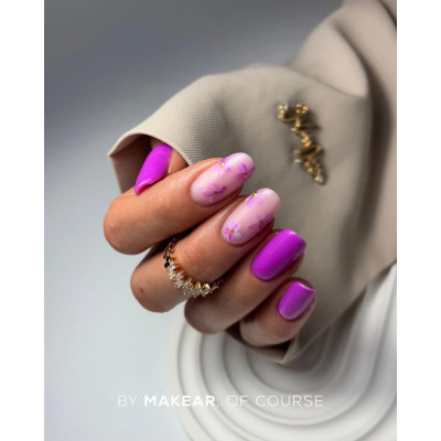 Verniz Gel N12 Néon Roxo 8ml MAKEAR PORTUGAL