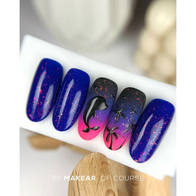 Verniz Gel N22 Néon Azul 8ml MAKEAR PORTUGAL