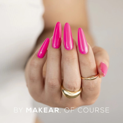 Verniz Gel N33 Néon Rosa 8ml MAKEAR PORTUGAL