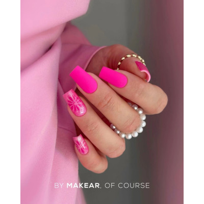 Verniz Gel N33 Néon Rosa 8ml MAKEAR PORTUGAL