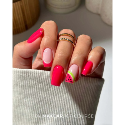 Verniz Gel N34 Néon Rosa 8ml MAKEAR PORTUGAL