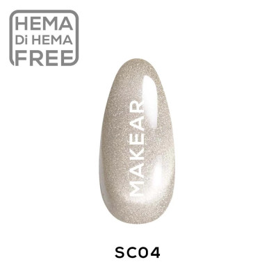 Verniz Gel SC04 Cat Eye/Flash 8ml MAKEAR PORTUGAL