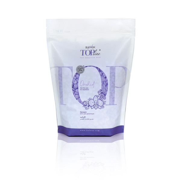 Cera Hot Film Elástica Orquídea Top Line 750gr Italwax