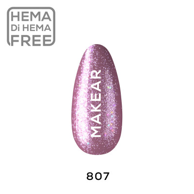 Verniz Gel 807 Rosa 8ml MAKEAR PORTUGAL