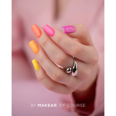 Verniz Gel N37 Néon Rosa 8ml MAKEAR PORTUGAL