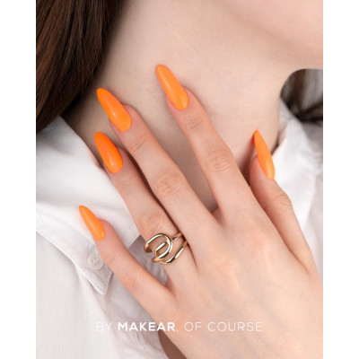 Verniz Gel N40 Néon Laranja 8ml MAKEAR PORTUGAL