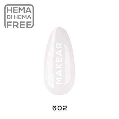 Verniz Gel 602 Branco Leitoso 8ml MAKEAR PORTUGAL