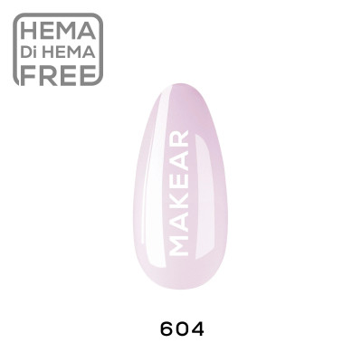 Verniz Gel 604 Nude Leitoso 8ml MAKEAR PORTUGAL