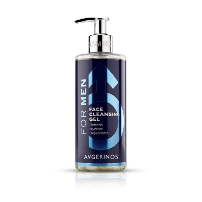 Gel Limpeza Facial Homem 300ml Avgerinos Portugal
