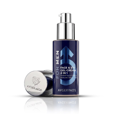 Creme-Gel 2 em 1 Olhos e Cara Homem 50ml Avgerinos Portugal