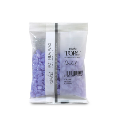 Cera Hot Film Elástica Orquídea Top Line 100gr Italwax