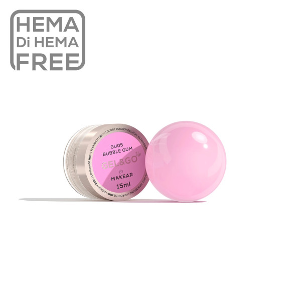 Gel & Go Up Builder Gel 05 Bubble Gum 15ml MAKEAR