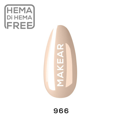 Verniz Gel 966 Nude 8ml MAKEAR PORTUGAL