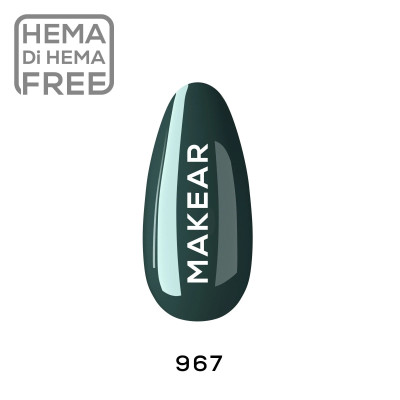 Verniz Gel 967 Verde 8ml MAKEAR PORTUGAL