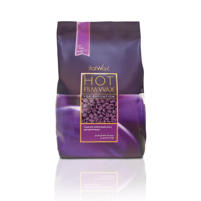 Cera Hot Film Elástica Ameixa Clássica 1kg Italwax
