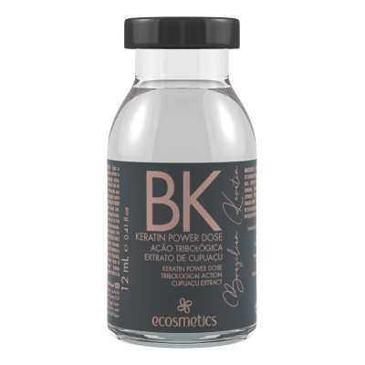 Ampola Power Dose Brazilian Keratin 1ml Ecosmetics