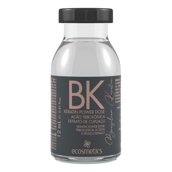 Ampola Power Dose Brazilian Keratin 1ml Ecosmetics