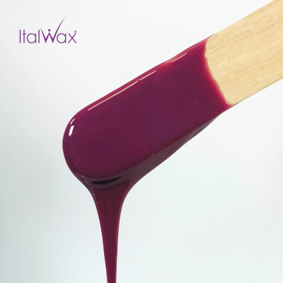 Cera Hot Film Elástica Ameixa Clássica 1kg Italwax
