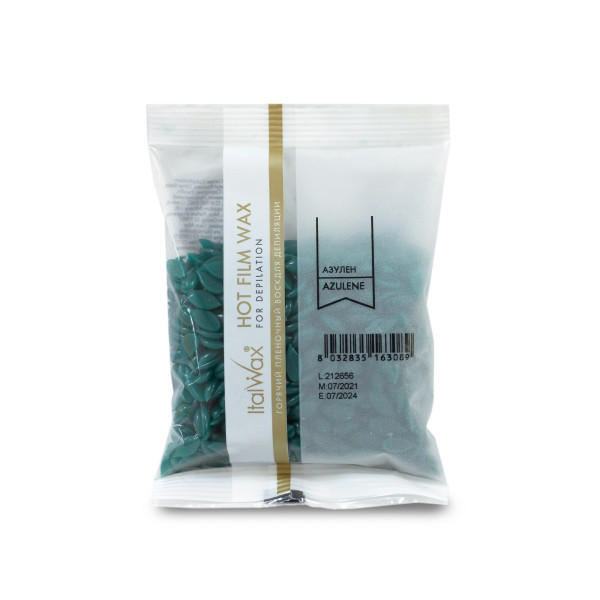 Cera Hot Film Elástica Azulene Clássica 100gr Italwax