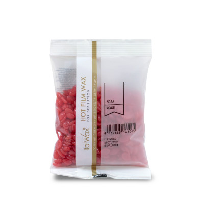 Cera Hot Film Elástica Rosa Clássica 100gr Italwax
