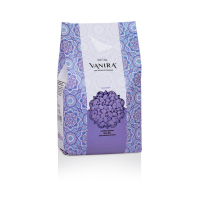 Cera Hot Film Elástica Lavanda Vanira 1kg Italwax