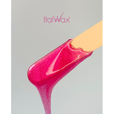 Cera Hot Film Elástica Cherry Pink Facial 400gr Italwax