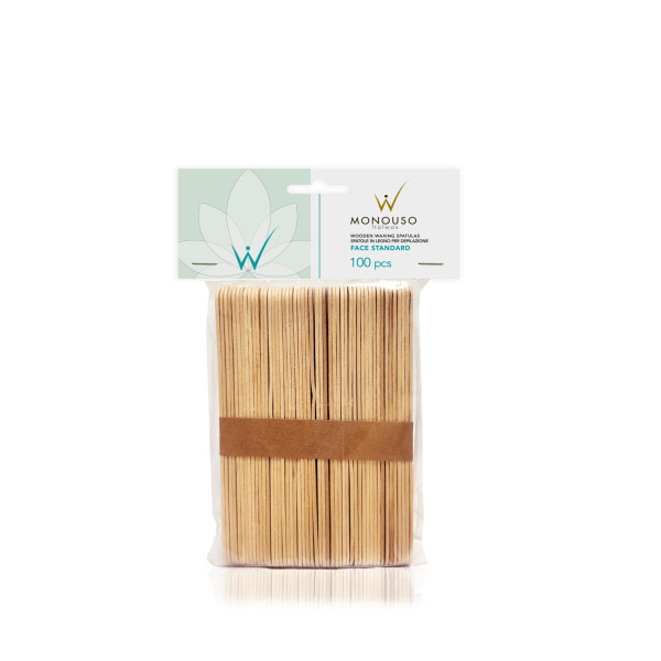 Espátula Madeira Standard 100uni Italwax