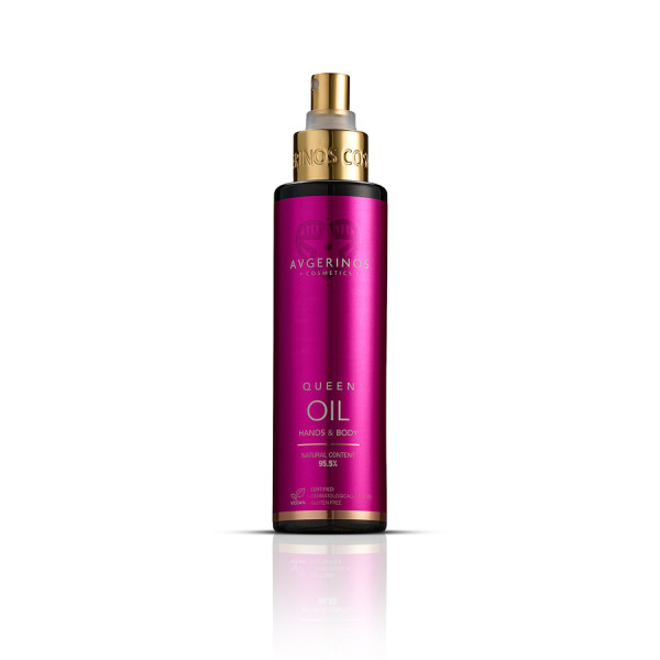 Óleo Corpo, Mãos e Cabelo Queen 150ml Avgerinos