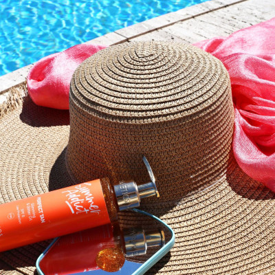 Óleo Seco Bronzeador & Glitter SPF6 150ml Avgerinos