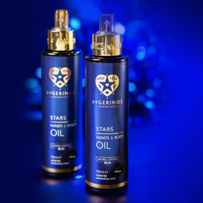 Óleo Corpo, Mãos e Cabelo Stars 150ml Avgerinos
