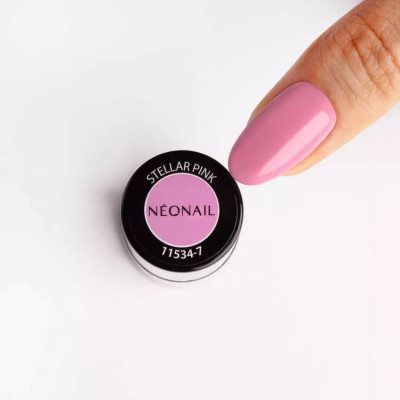 Verniz Gel Stellar Pink 7,2ml NEONAIL ultra pigmentado e alta duração