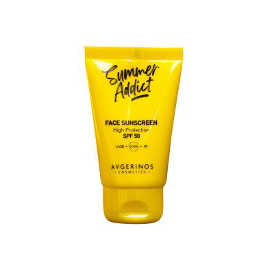 Protetor Solar Facial SPF50 transparente 50ml Avgerinos