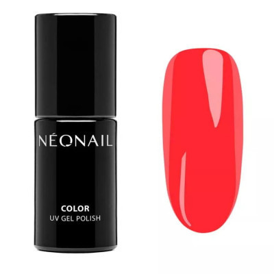Verniz Gel Glowing Coral 7,2ml NEONAIL ultra pigmentado e alta duração