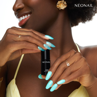 Verniz Gel Aqua Siren 7,2ml NEONAIL ultra pigmentado e alta duração