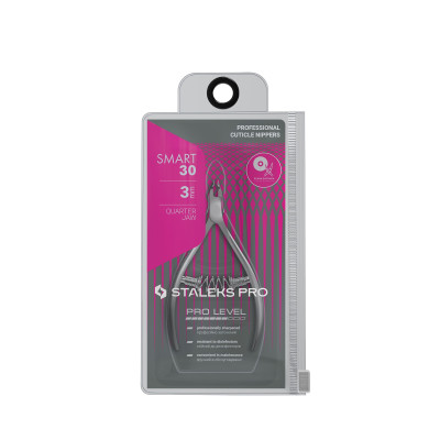 Alicate Cutículas Smart 30 3mm Staleks Pro