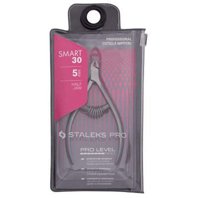 Alicate Cutículas Smart 30 5mm Staleks Pro