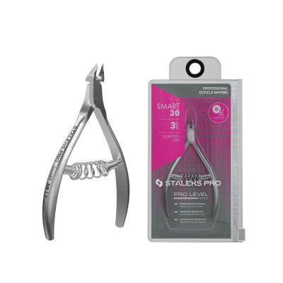 Alicate Cutículas Smart 30 3mm Staleks Pro
